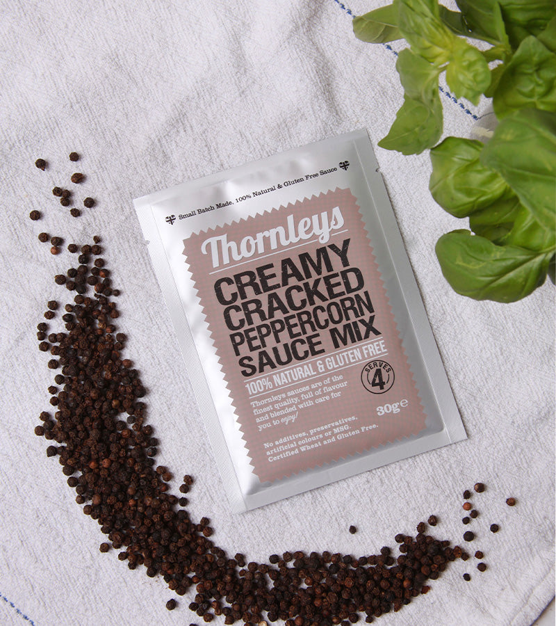 Thornleys Creamy Cracked Peppercorn Sauce Mix - 100% Natural & Gluten Free